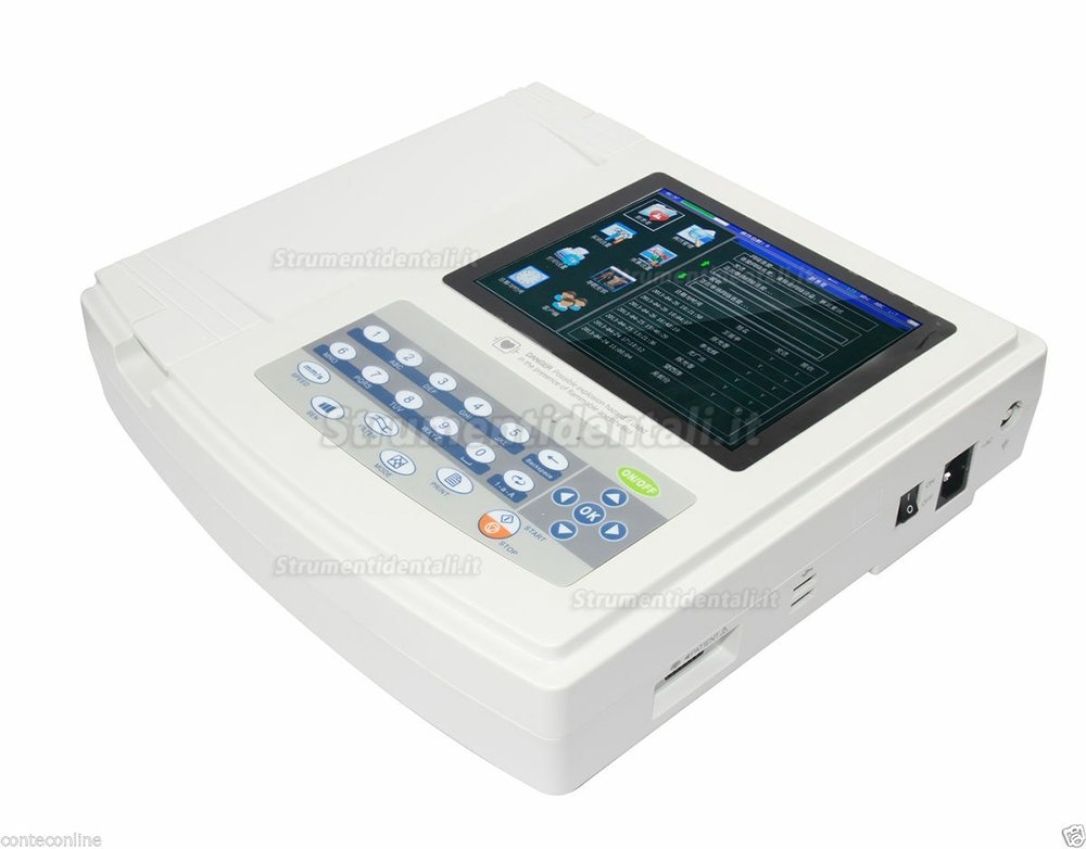 COMTEC® ECG-1200G Monitore elettrocardiografo digitale 12 canali